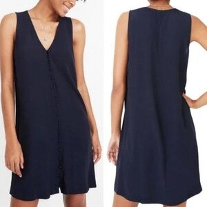 Madewell Heather Button-Front Dress